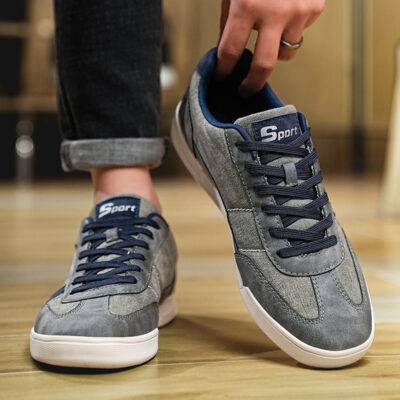 Denim Men's Outdoor Casual Shoes - Image 6