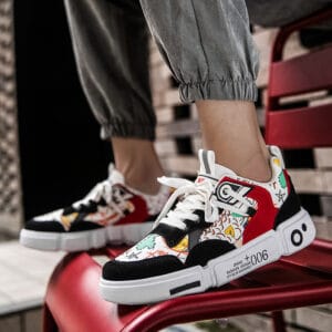 New Style Men's Shoes Graffiti