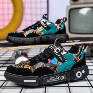 New Style Men's Shoes Graffiti