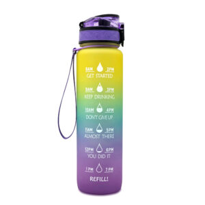 1L Tritan Water Bottle Cup For Sports Fitness