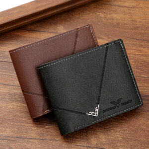 Men's  Pattern Short Wallet