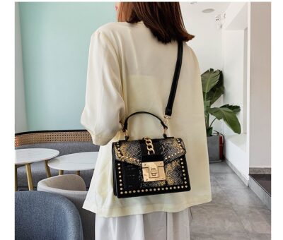 Fashion Alligator Women Shoulder Bag - Image 2