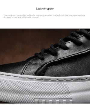 Autumn Men's Shoes Casual Leather