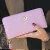 Long Wallet Women Leather