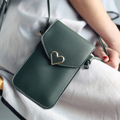Love Buckle Mobile Phone Bags For Women - Image 2