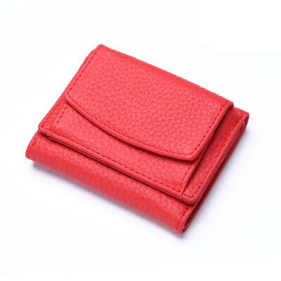 Leather Japanese Mini Short Women Wallet - Image 6