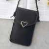 Love Buckle Mobile Phone Bags For Women