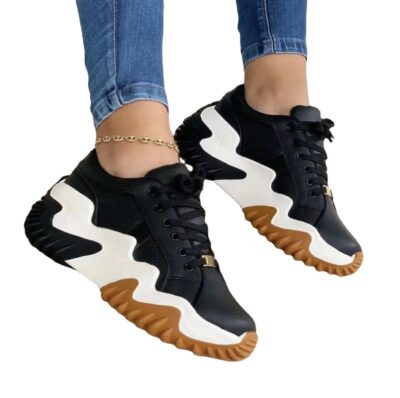 Women Lace-up Sports Sneakers - Image 5