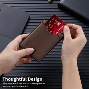 Genuine Leather Bifold Wallet Men