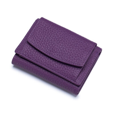 Leather Japanese Mini Short Women Wallet - Image 5