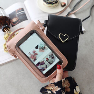 Love Buckle Mobile Phone Bags For Women