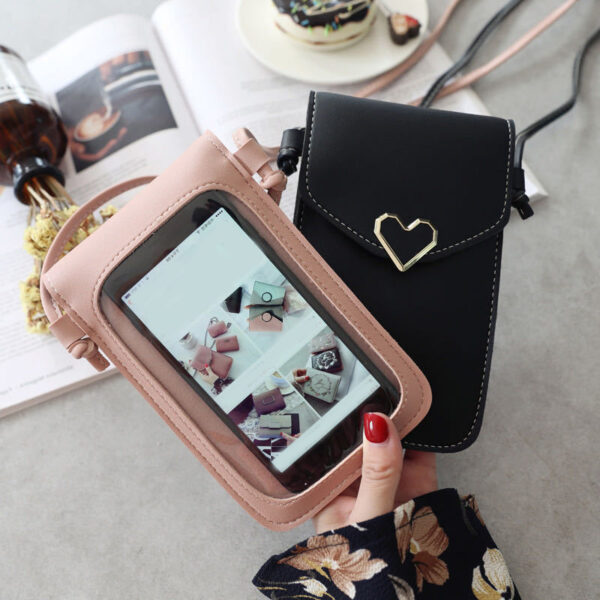Love Buckle Mobile Phone Bags For Women