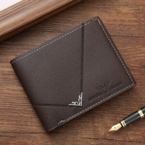 Men's  Pattern Short Wallet