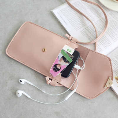 Love Buckle Mobile Phone Bags For Women - Image 5