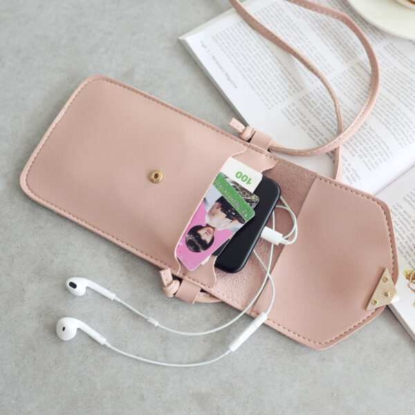 Love Buckle Mobile Phone Bags For Women - Image 5