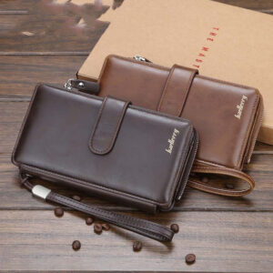 Retro Multifunctional Long Zipper Phone Bag Creative European And American Clutch