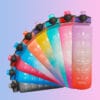 1L Tritan Water Bottle Cup For Sports Fitness