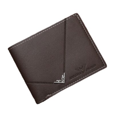 Men's  Pattern Short Wallet - Image 2