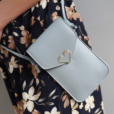Love Buckle Mobile Phone Bags For Women - Image 7