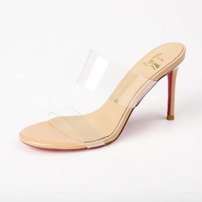 Transparent High Heels Women's Ankle-strap Stilettos Sandals - Image 3