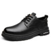 Retro Outdoor Men's Shoes Big Toe Casual Leather Shoes
