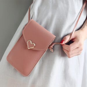 Love Buckle Mobile Phone Bags For Women