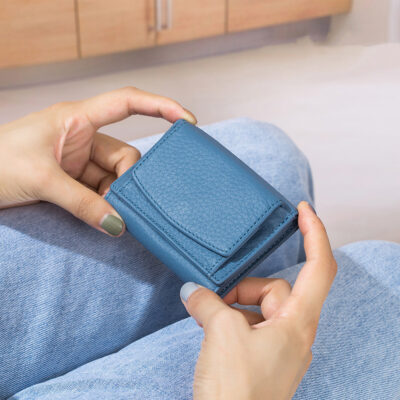 Leather Japanese Mini Short Women Wallet - Image 3