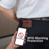 Genuine Leather Bifold Wallet Men